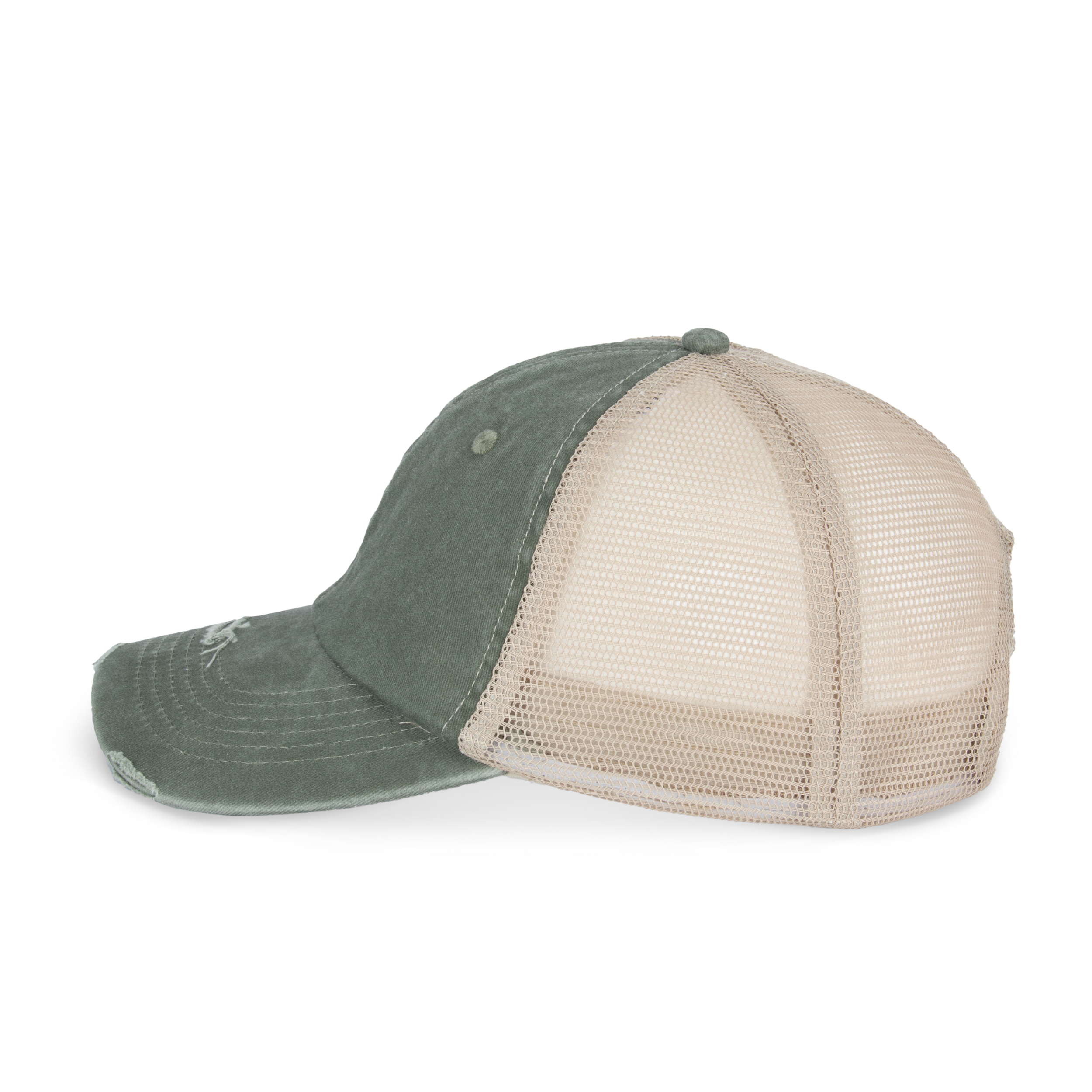 Gorra trucker ecorresponsable efecto desgastado unisex