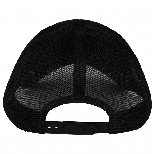 black Gorra trucker ecorresponsable 5 paneles unisex