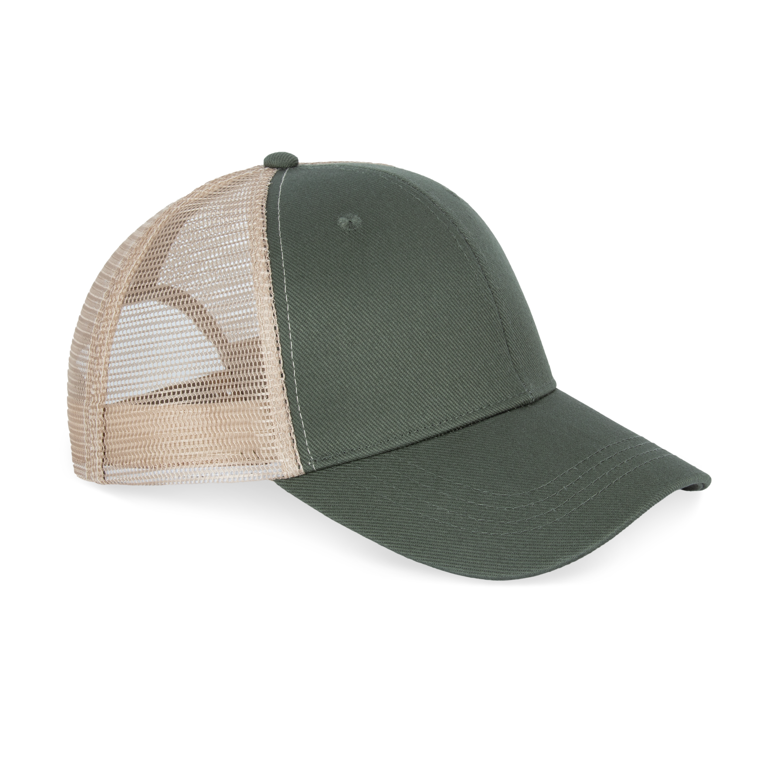 Gorra trucker ecorresponsable 6 paneles unisex