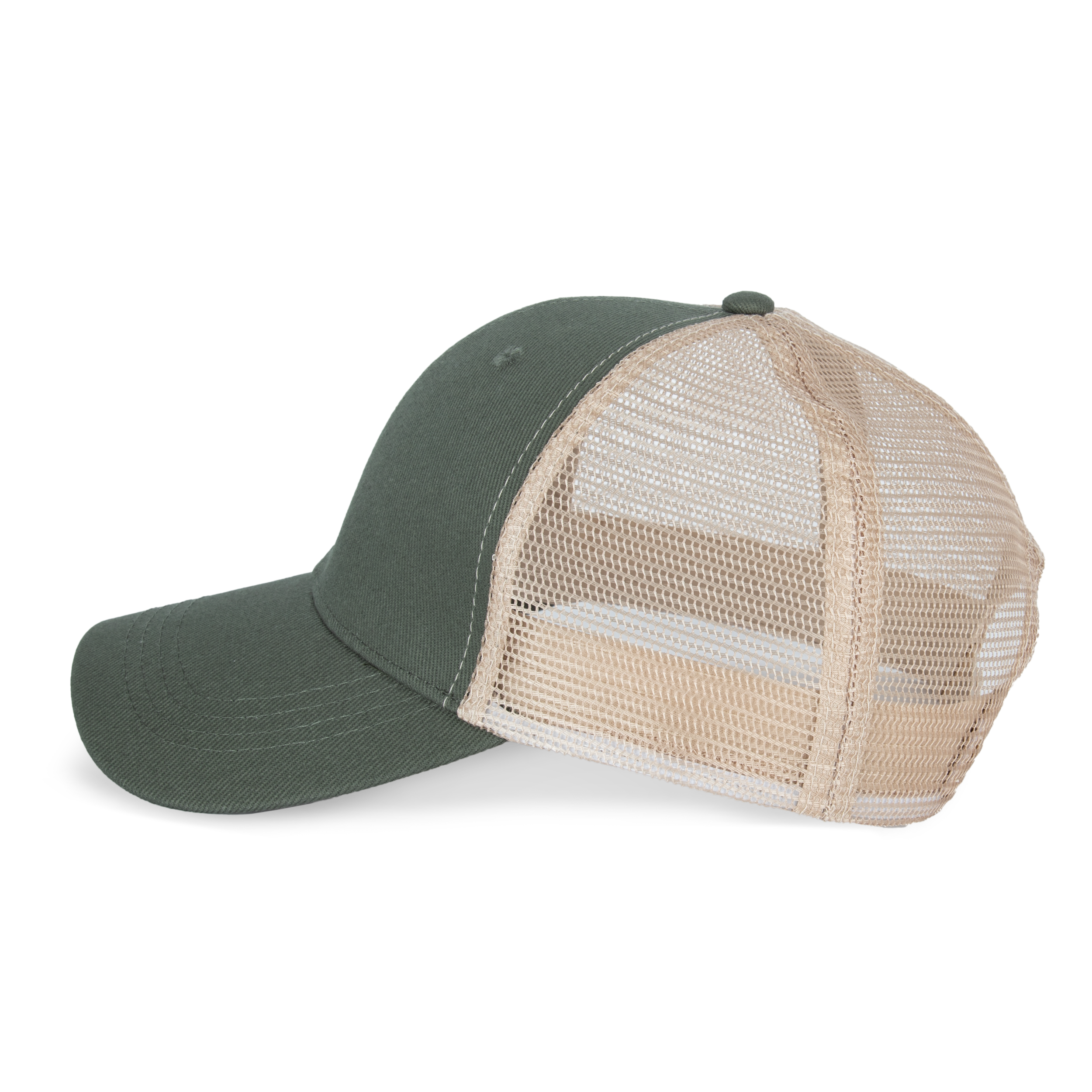 Gorra trucker ecorresponsable 6 paneles unisex