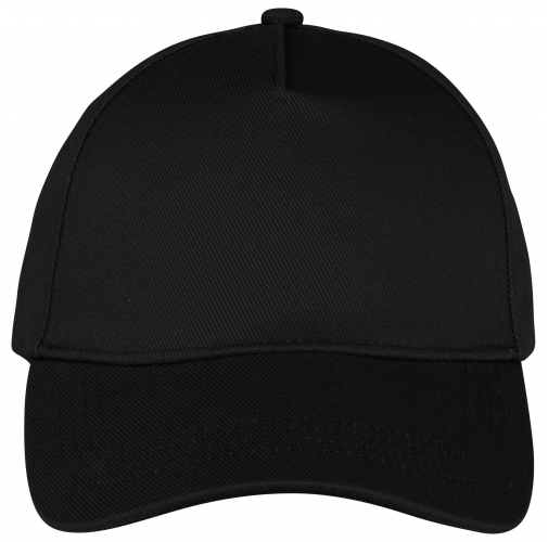 black Gorra ecorresponsable 5 paneles unisex