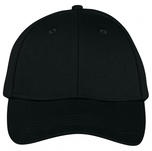 black Gorra ecorresponsable 6 paneles unisex