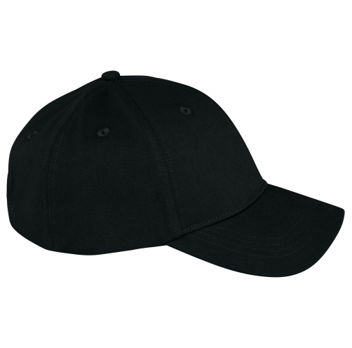black Gorra ecorresponsable 6 paneles unisex