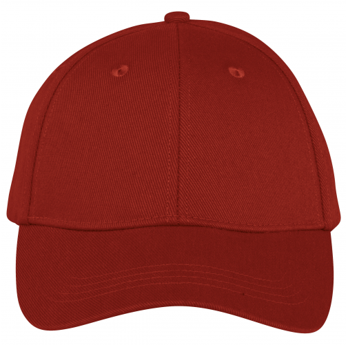burnt brick Gorra ecorresponsable 6 paneles unisex