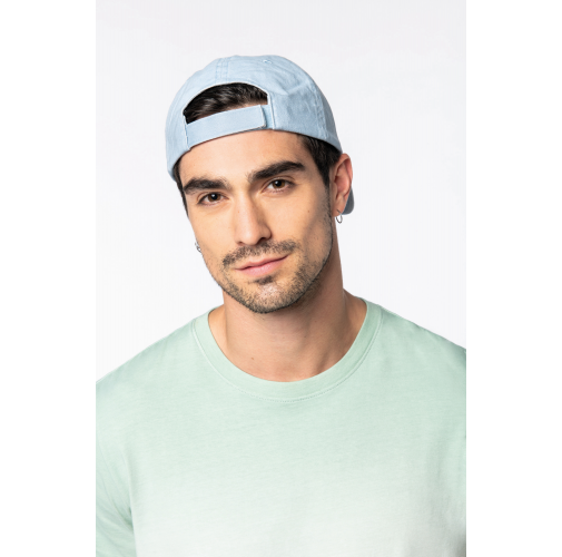 Gorra ecorresponsable efecto lavado unisex