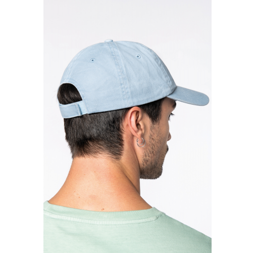 Gorra ecorresponsable efecto lavado unisex