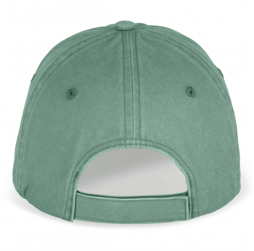 washed brook green Gorra ecorresponsable efecto lavado unisex