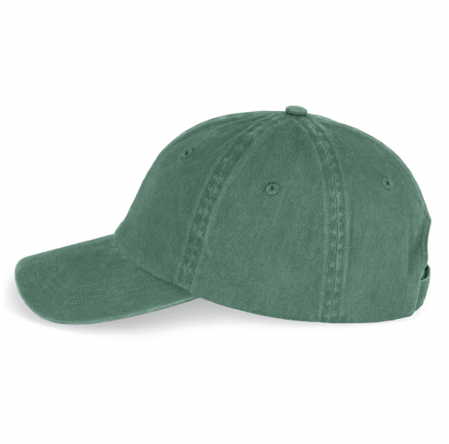washed brook green Gorra ecorresponsable efecto lavado unisex