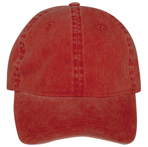 washed paprika Gorra ecorresponsable efecto lavado unisex