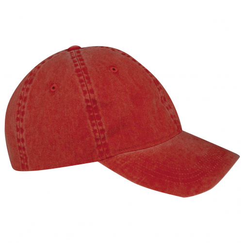 washed paprika Gorra ecorresponsable efecto lavado unisex