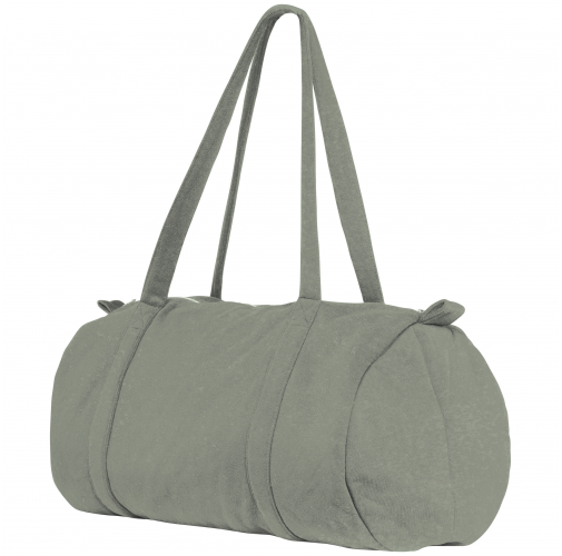 Bolsa cilíndrica de felpa