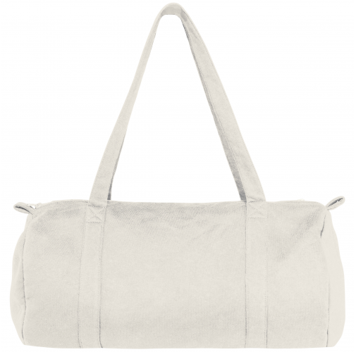 Bolsa cilíndrica de felpa