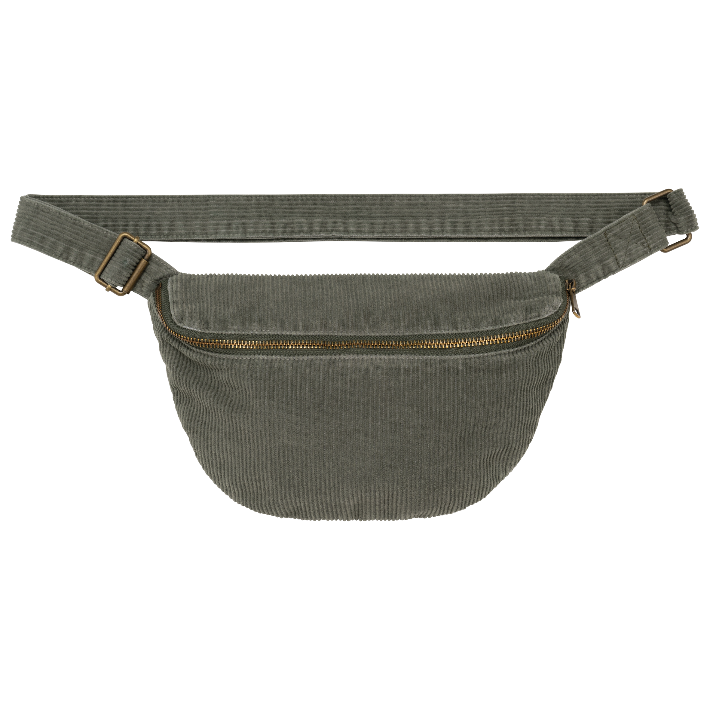 Riñonera ecorresponsable efecto lavado de pana