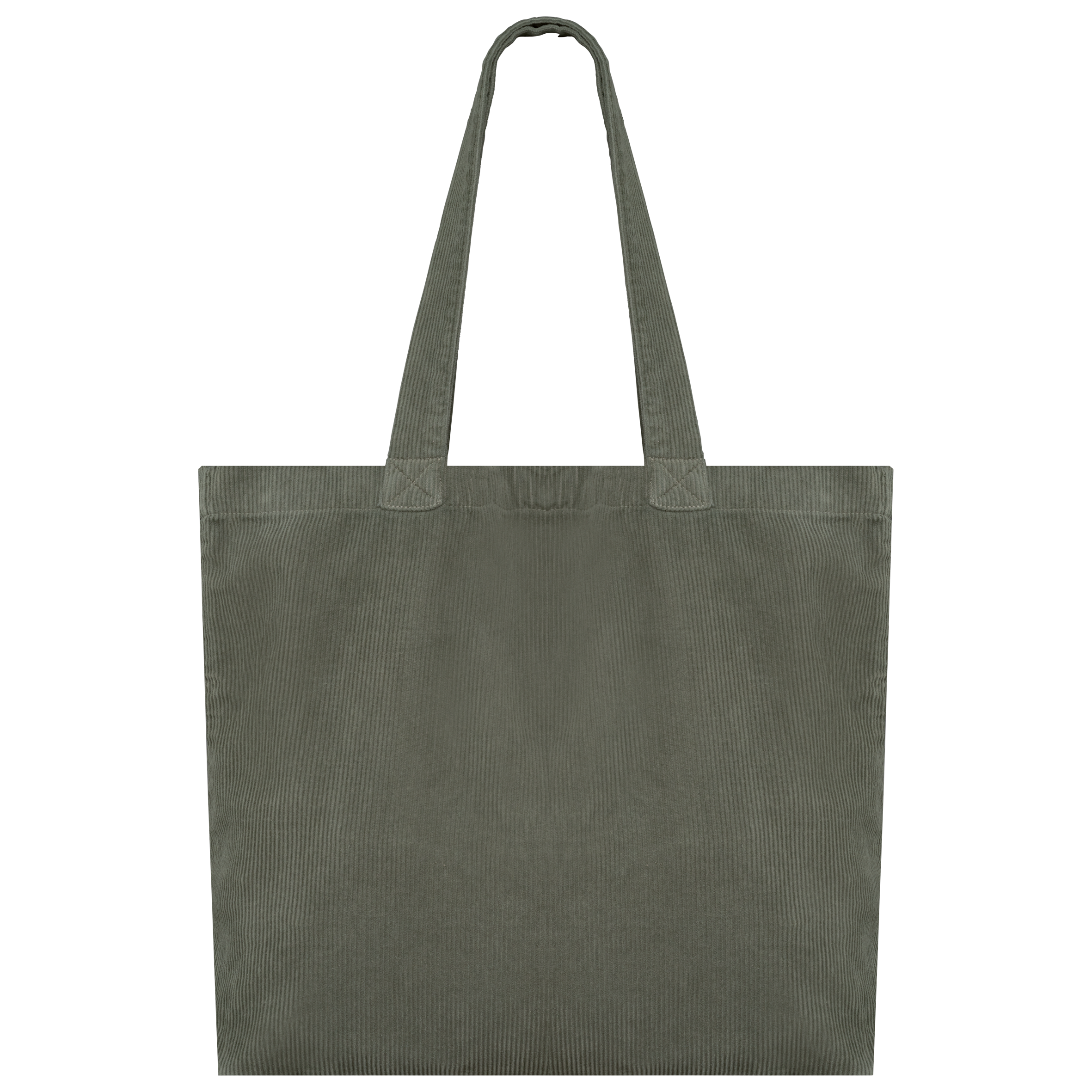 Bolsa ecorresponsable efecto lavado de pana