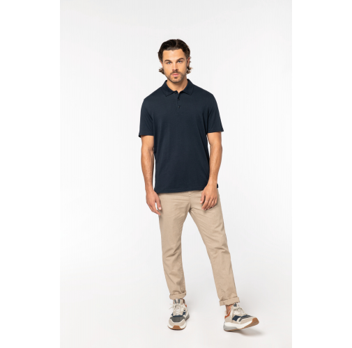 Polo ecorresponsable hombre