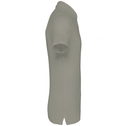 almond green Polo ecorresponsable hombre