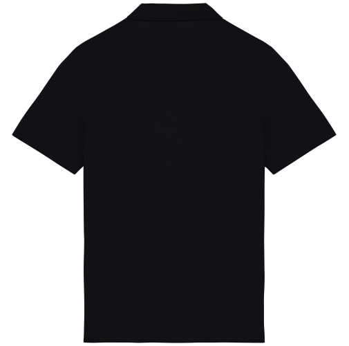 black Polo ecorresponsable hombre