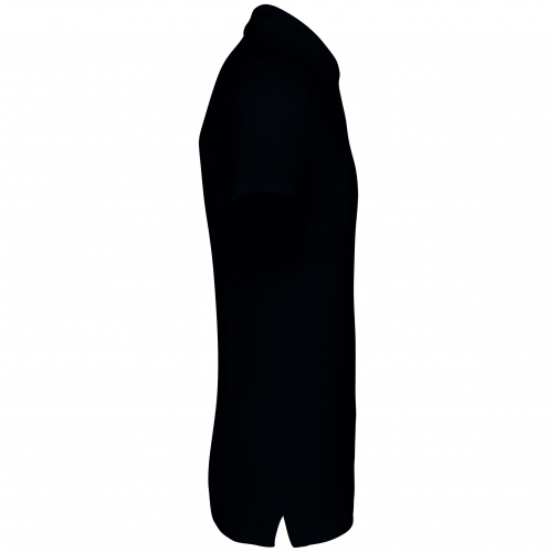 black Polo ecorresponsable hombre