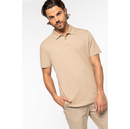 Polo ecorresponsable hombre