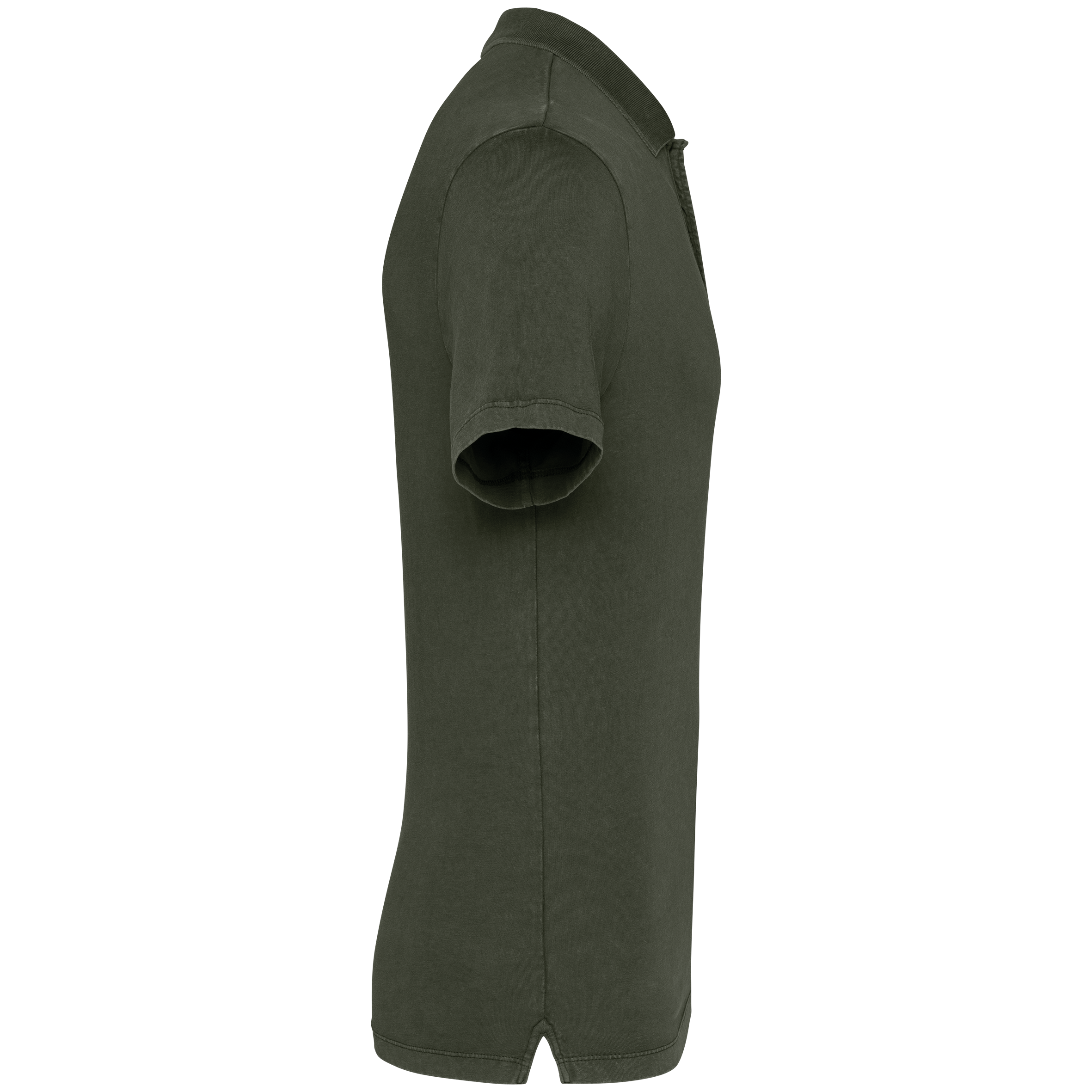 Polo ecorresponsable efecto lavado de punto jersey hombre