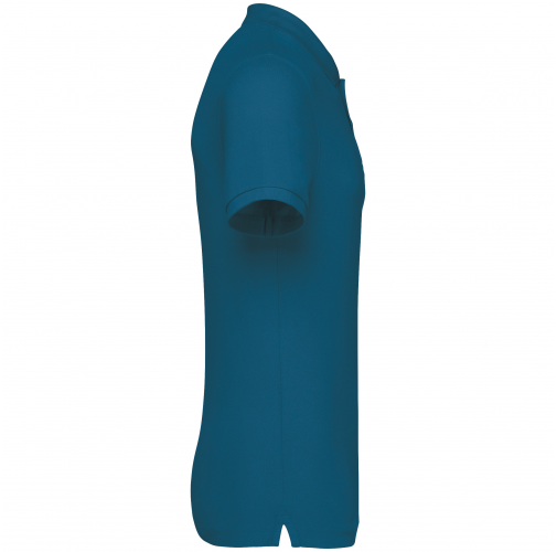 blue sapphire Polo ecorresponsable punto piqué hombre