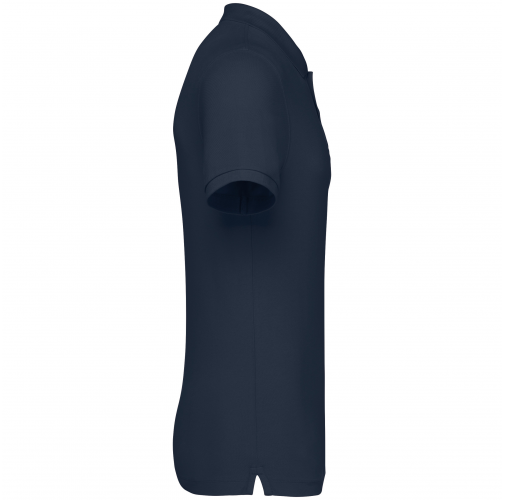 navy blue Polo ecorresponsable punto piqué hombre