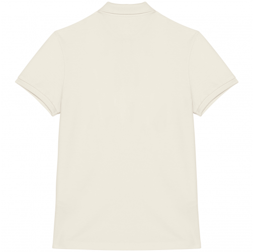 ivory Polo ecorresponsable punto piqué mujer