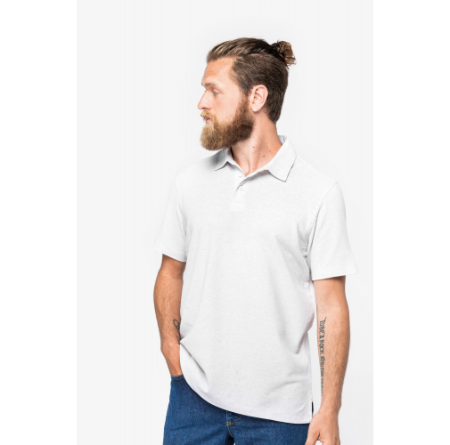 Polo ecoresponsable reciclado hombre