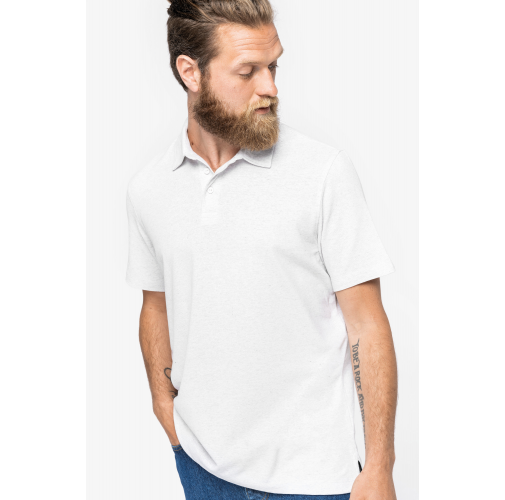Polo ecoresponsable reciclado hombre