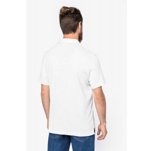 Polo ecoresponsable reciclado hombre