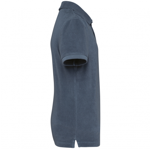 mineral grey Polo ecorresponsable de rizo niño