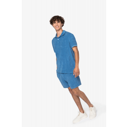Polo ecorresponsable de rizo hombre