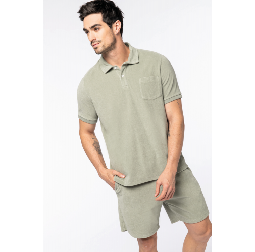Polo ecorresponsable de rizo hombre