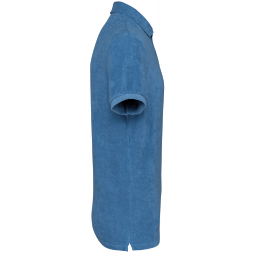 riviera blue Polo ecorresponsable de rizo hombre