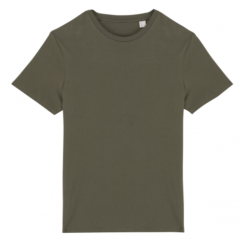 organic khaki Camiseta ecorresponsable unisex