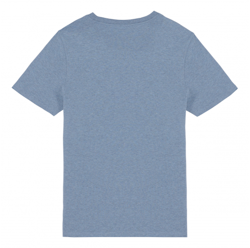 cool blue heather Camiseta ecorresponsable unisex