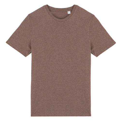 grizzly brown heather Camiseta ecorresponsable unisex