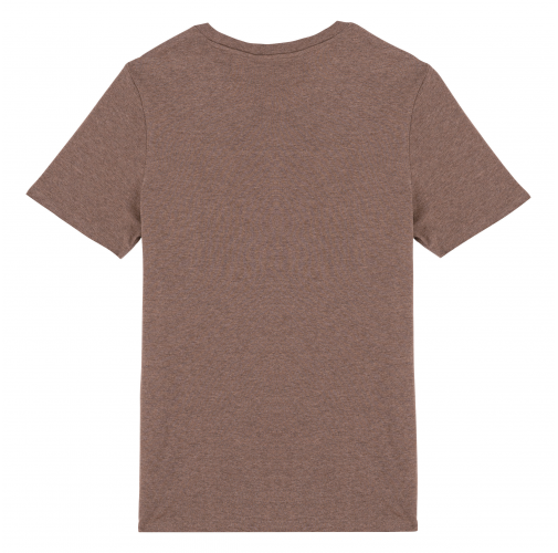 grizzly brown heather Camiseta ecorresponsable unisex