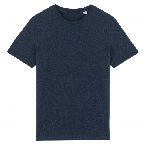 navy blue heather Camiseta ecorresponsable unisex