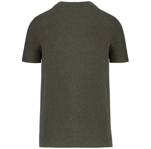 organic khaki heather Camiseta ecorresponsable unisex