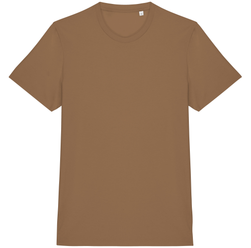 dark camel Camiseta ecorresponsable unisex
