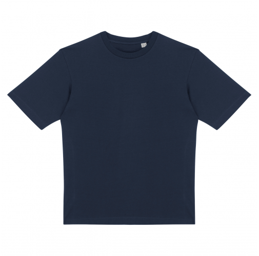 navy blue Camiseta hombros caídos hombre