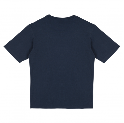 navy blue Camiseta hombros caídos hombre