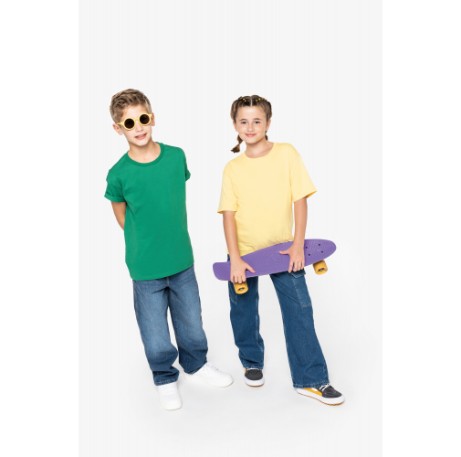 Camiseta ecorresponsable oversize infantil