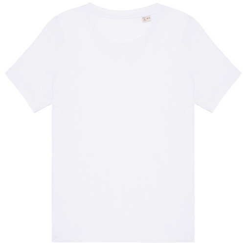 white Camiseta ecorresponsable infantil