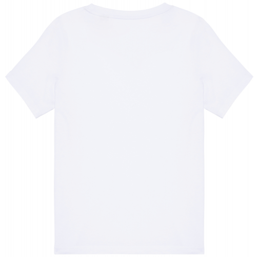 white Camiseta ecorresponsable infantil