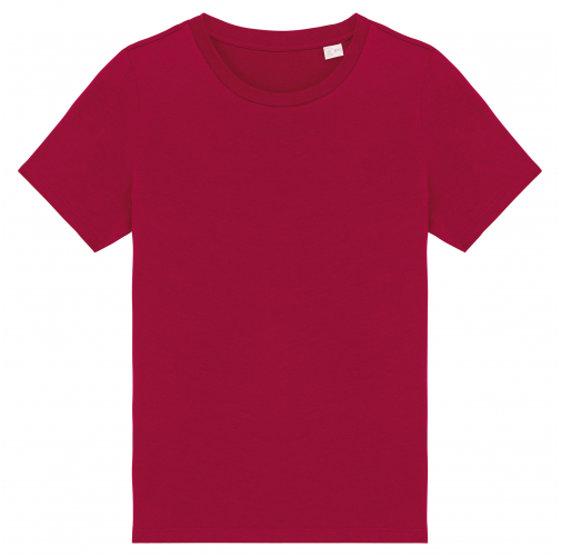hibiscus red Camiseta ecorresponsable infantil