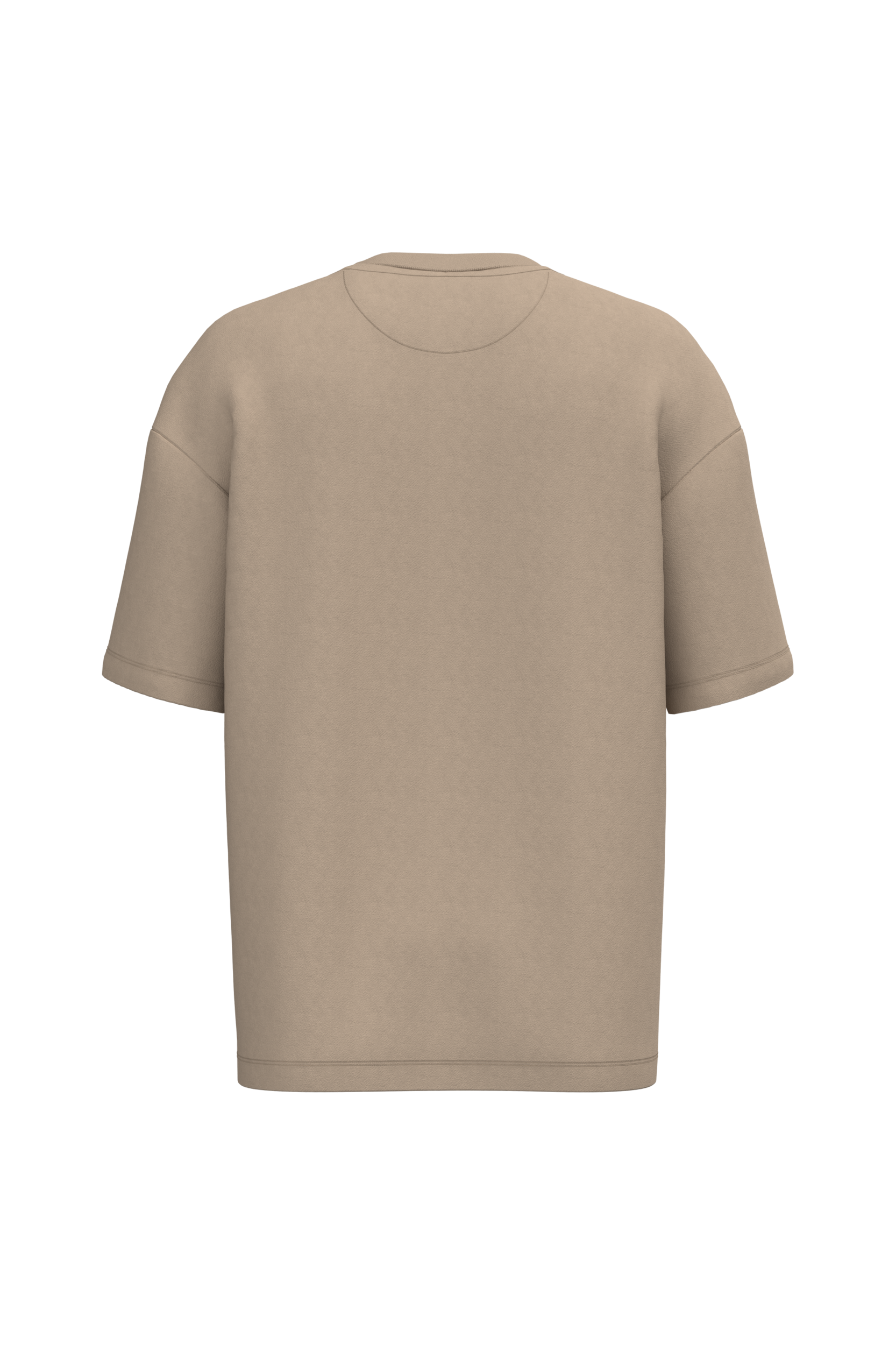 Camiseta ecorresponsable oversize French Terry unisex