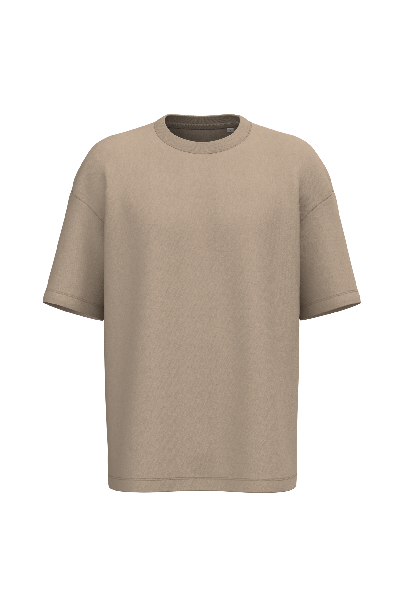 Camiseta ecorresponsable oversize French Terry unisex