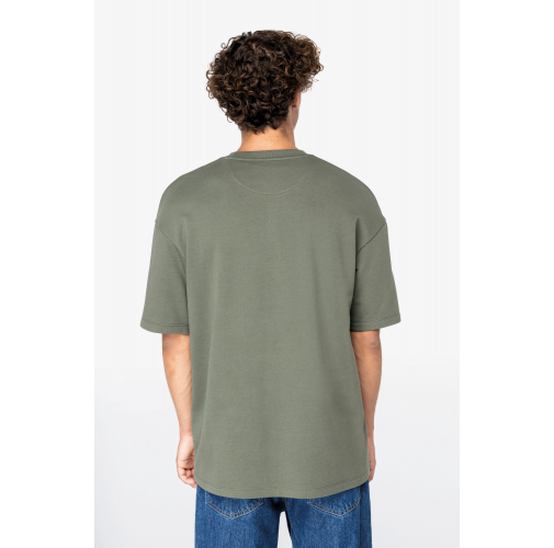 Camiseta ecorresponsable oversize French Terry unisex